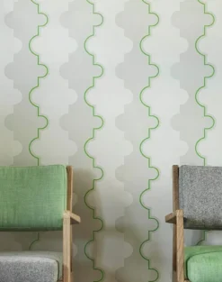 Jigsaw Stripe, Green