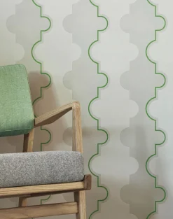 Jigsaw Stripe, Green