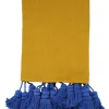 Kip & Co Tassel Throw, Desert Sky