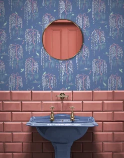 Kyoto Blossom, Bioluminescent Blue