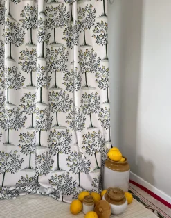 Lemon Grove Fabric, Green