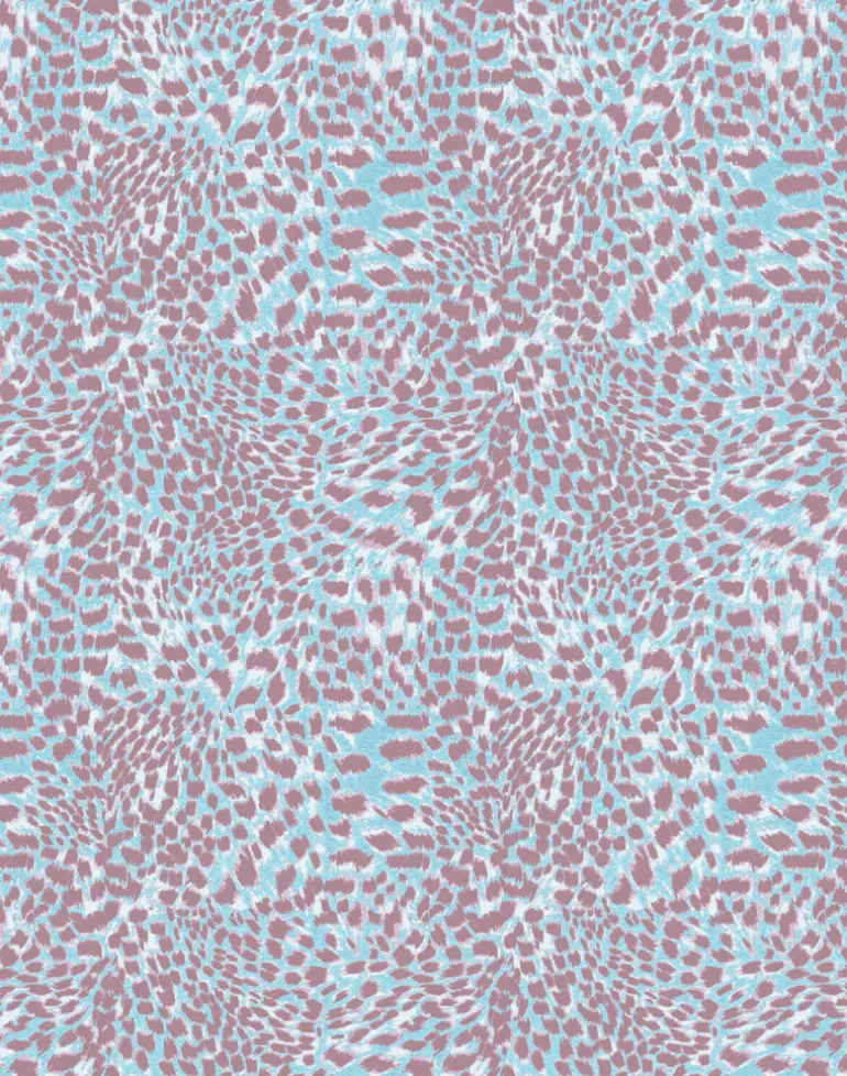 Leopard, Ice Blue