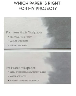 Lilac Blush, Mural Width Panels Pre-Pasted