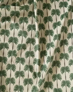 Little Palma Velvet Fabric, Sand