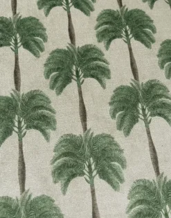 Little Palma Velvet Fabric, Sand