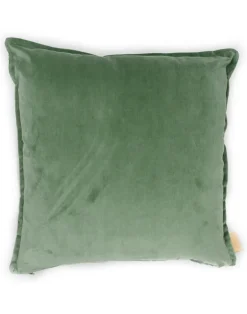 Mairi Helena Harris Green Thistle Cushion Cover