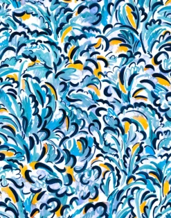 Melodie Sauvage Blue, Cotton/Linen