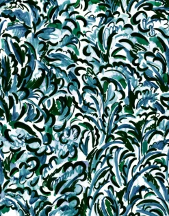 Melodie Sauvage Green, Cotton/Linen