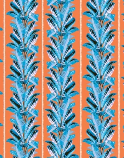 Miami, Blue on Orange