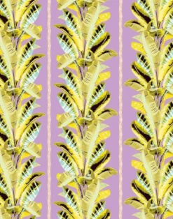 Miami, Yellow on Lilac