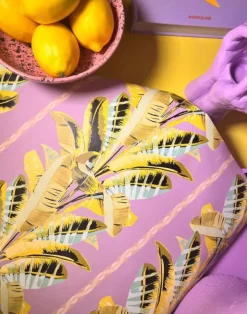 Miami, Yellow on Lilac