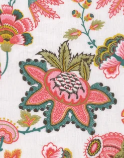 Midsummer Floral Embroidered