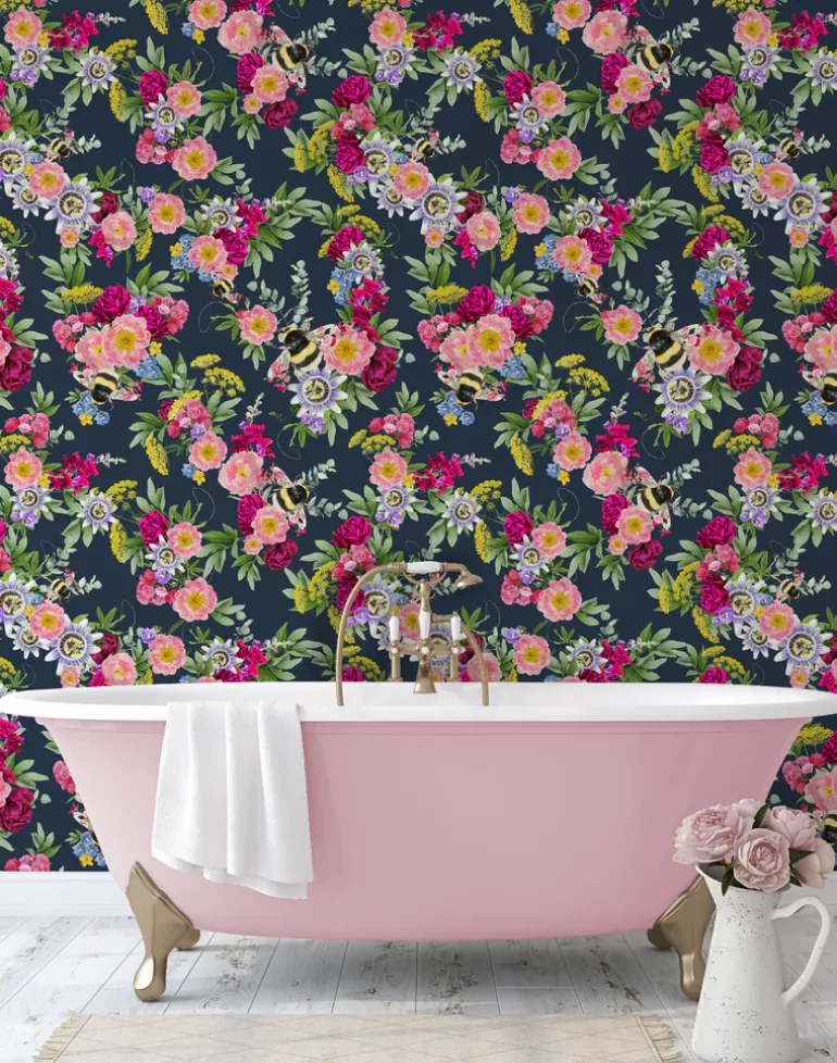 Mixed Bee, Dark Blue