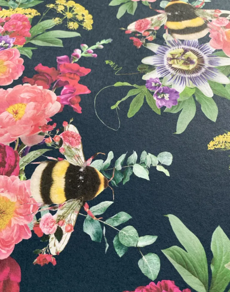 Mixed Bee, Dark Blue