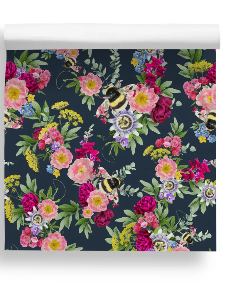 Mixed Bee, Dark Blue