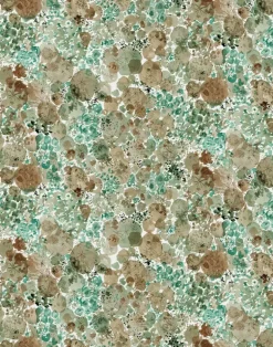 Moss, Neutral - Linen Fabric