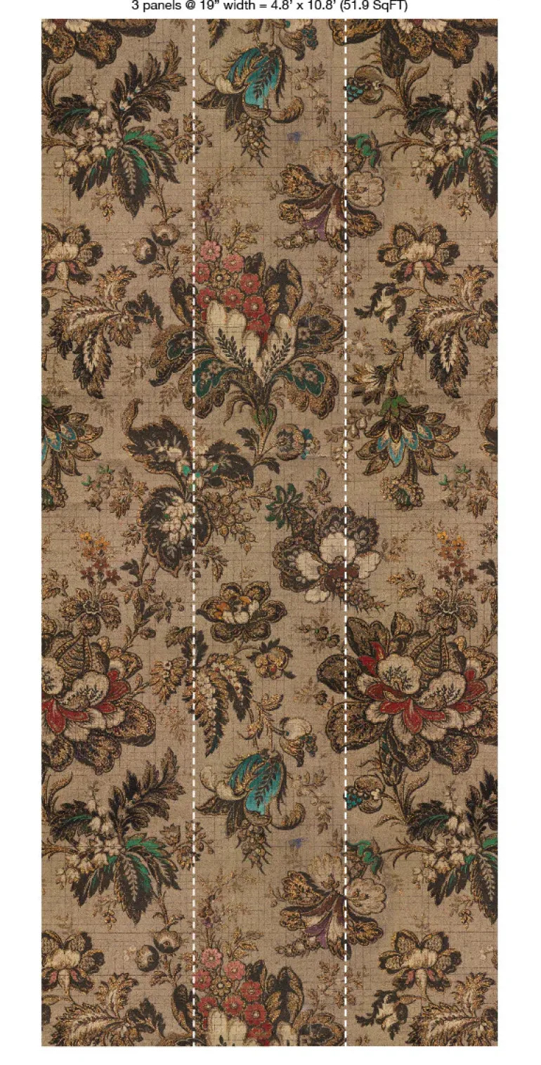 MRV-04 Big Pattern "Bogor" Mural by Mr & Mrs Vintage