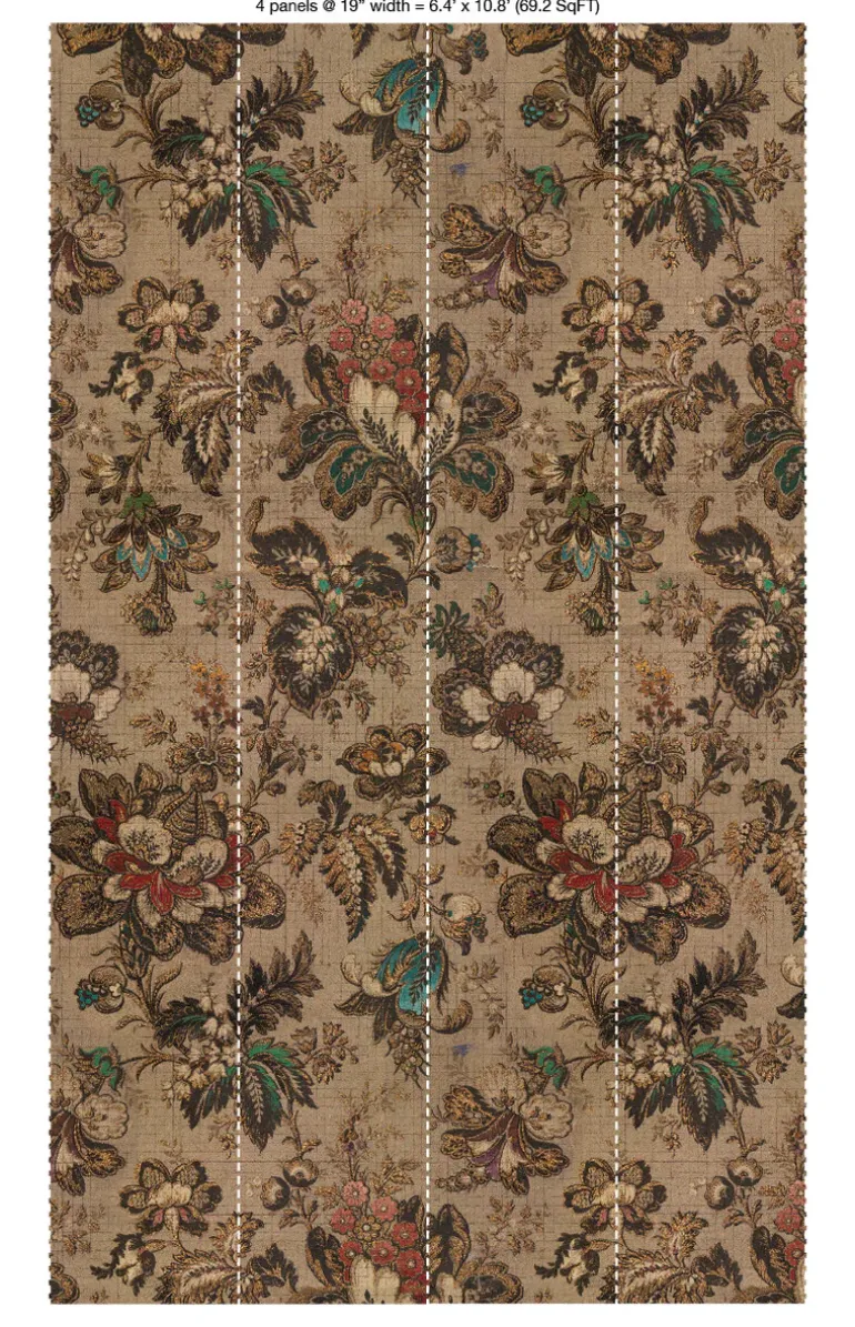 MRV-04 Big Pattern "Bogor" Mural by Mr & Mrs Vintage