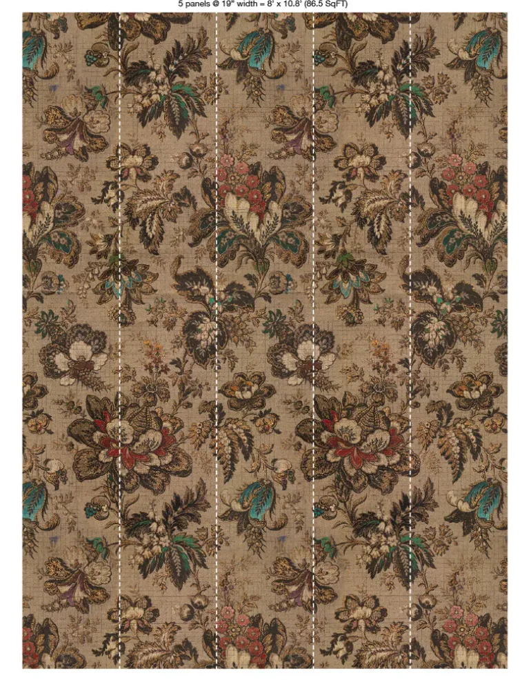 MRV-04 Big Pattern "Bogor" Mural by Mr & Mrs Vintage