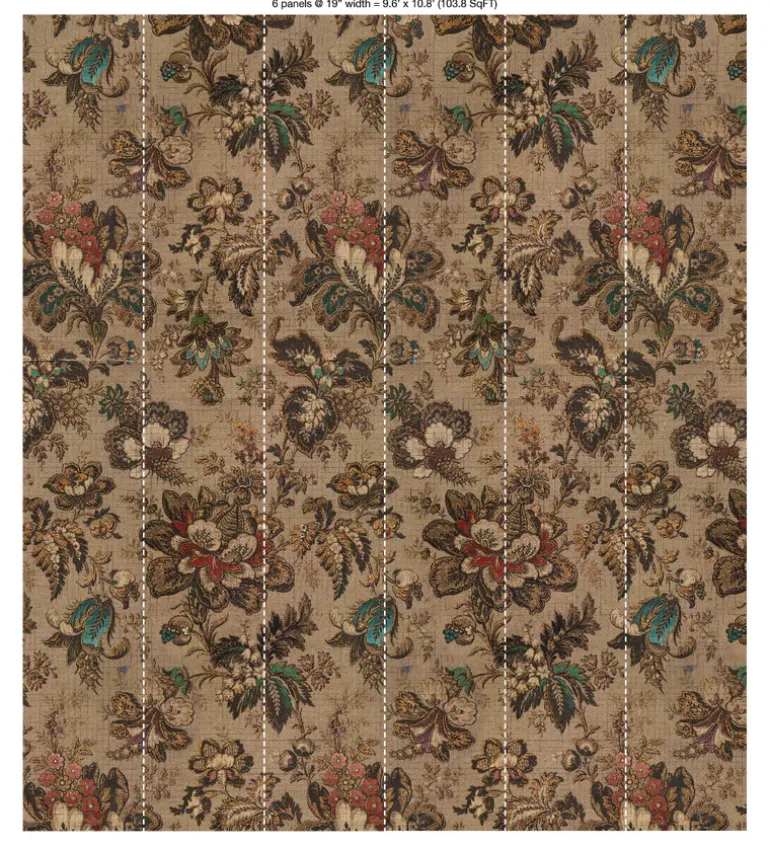 MRV-04 Big Pattern "Bogor" Mural by Mr & Mrs Vintage