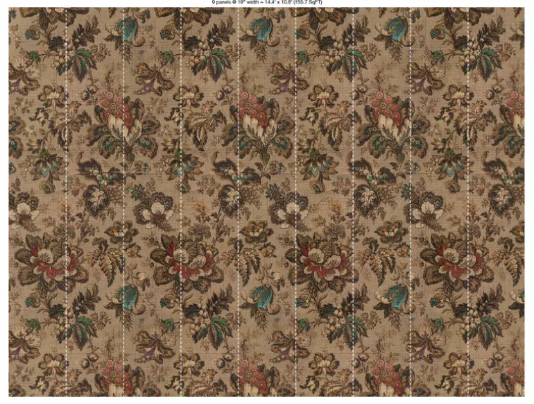 MRV-04 Big Pattern "Bogor" Mural by Mr & Mrs Vintage