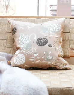 Noble Nymphs Fabric, Dusty Pink