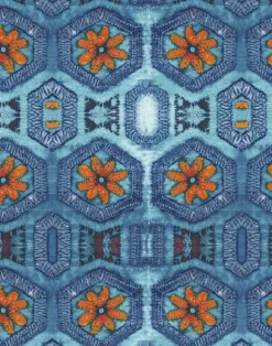 Nui Burst, Blue and Tangerine