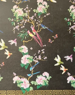 Nurture Dark Wallpaper Border