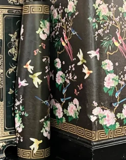 Nurture Dark Wallpaper Border