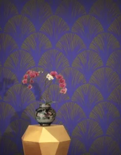 Orchid Scales, Iris Blue