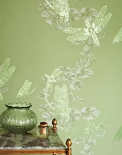 OVERSTOCK Dragonfly, Apple Green 4 roll set