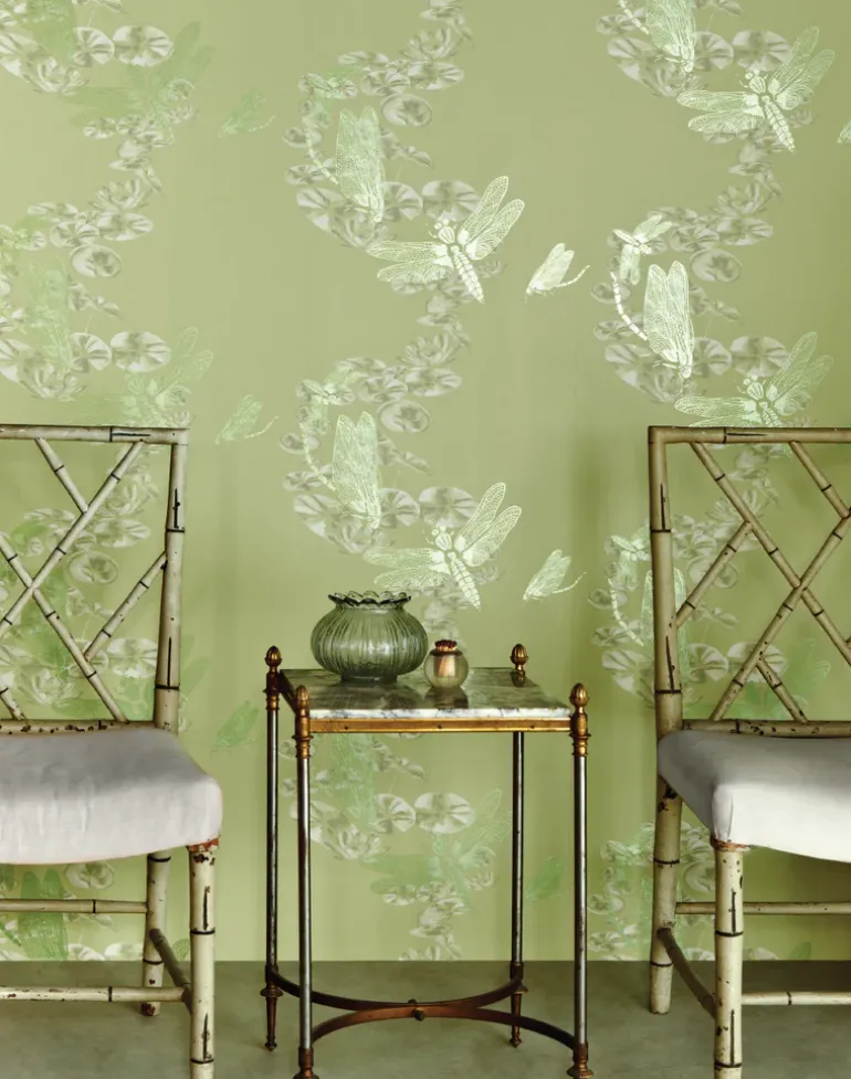 OVERSTOCK Dragonfly, Apple Green 4 roll set