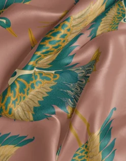 Pachamama, Rose Velvet Fabric