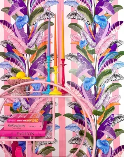 Palm Springs, Pink/White Stripe