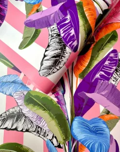 Palm Springs, Pink/White Stripe