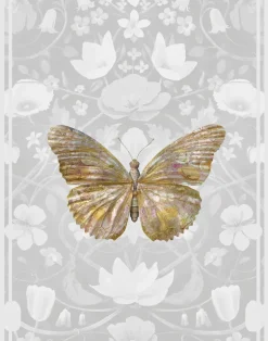 Papilio Bubblegum Botanicus in Grey