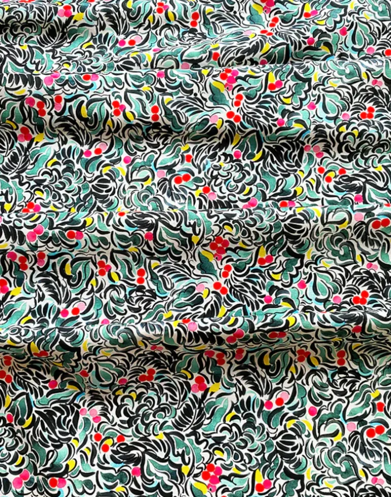 Paradeisos Green, Cotton/Linen