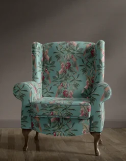 Passiflora Velvet Fabric, Vardo