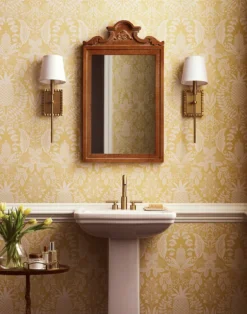 Pineapple Damask Yellow RF7481