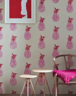 Pineapple, Red/Pink