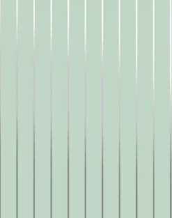 Pinstripe, Silver & Green