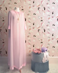 Pin-Up Wallpaper, Rose Blush