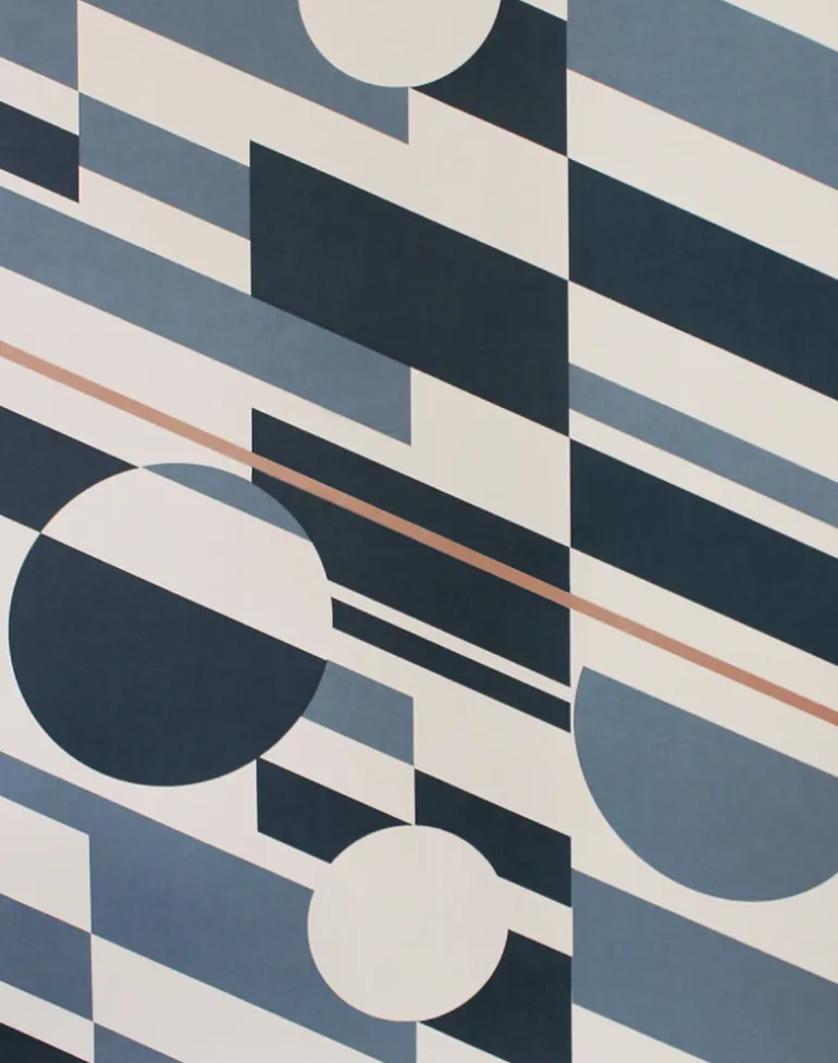 PLUTO, Washed Denim & Copper