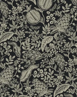 Pomegranate Black & Linen RP7389