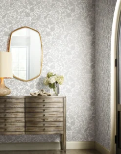 Pomegranate White & Metallic Silver RP7387