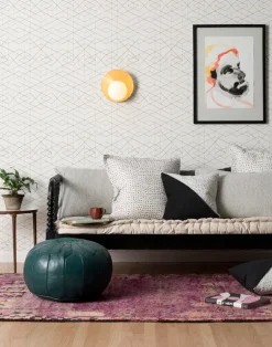 Range, Gold on Off White