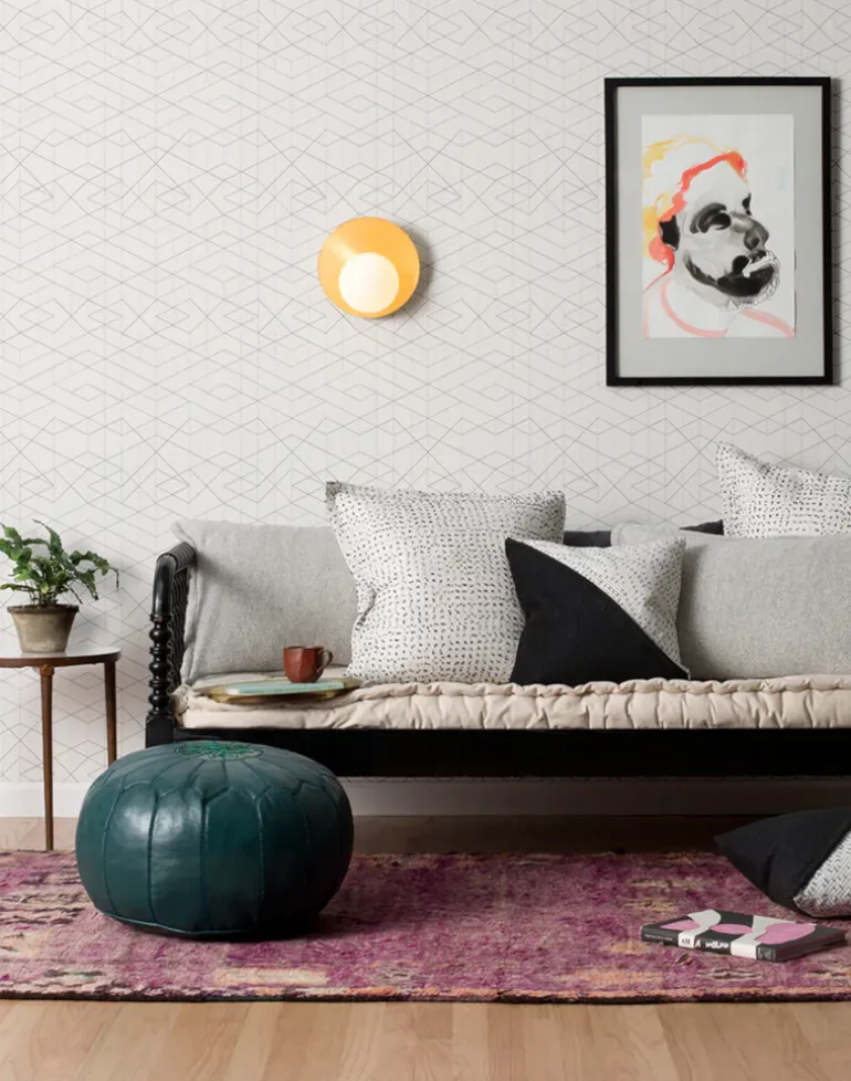 Range, Grey on Off White