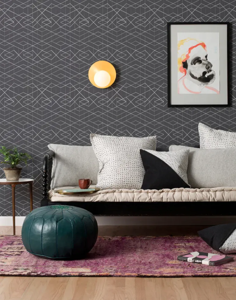 Range, White on Dark Grey