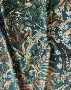 Resplendent Woods Velvet Fabric, Forest