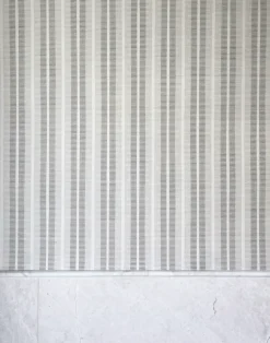 Ribbon Stripe, Alabaster